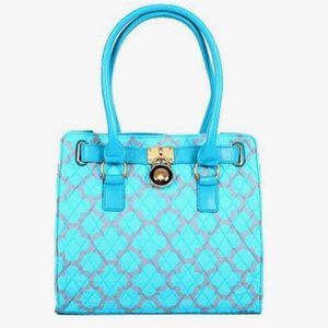 NWT RosenBlue Quarterfoil Handbag Purse.